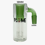 Load image into Gallery viewer, FLAME MBAC 001 GREEN 14MM 90 DEGREE ASH CATCHER M-14 TO F-18