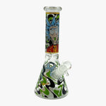 Load image into Gallery viewer, PG1070 / 10&quot; GLASS BONG GLOW IN DARK
