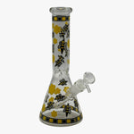 Load image into Gallery viewer, 10&quot; GLASS BONG BEE PG1076
