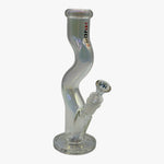 Load image into Gallery viewer, 10&quot; ZIG ZAG GLASS BONG - MST025
