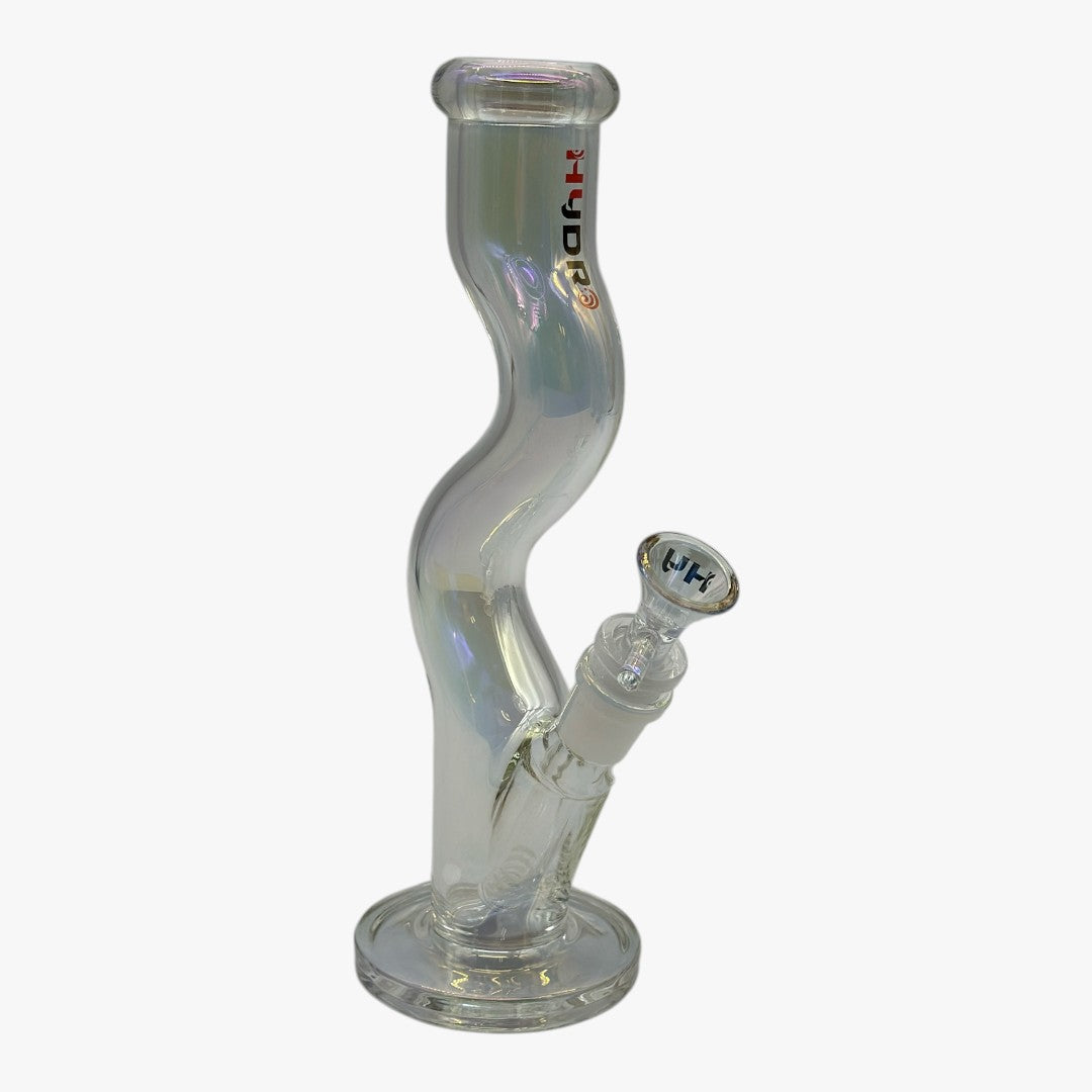 10" ZIG ZAG GLASS BONG - MST025