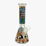 Load image into Gallery viewer, PG1070 / 10&quot; GLASS BONG GLOW IN DARK

