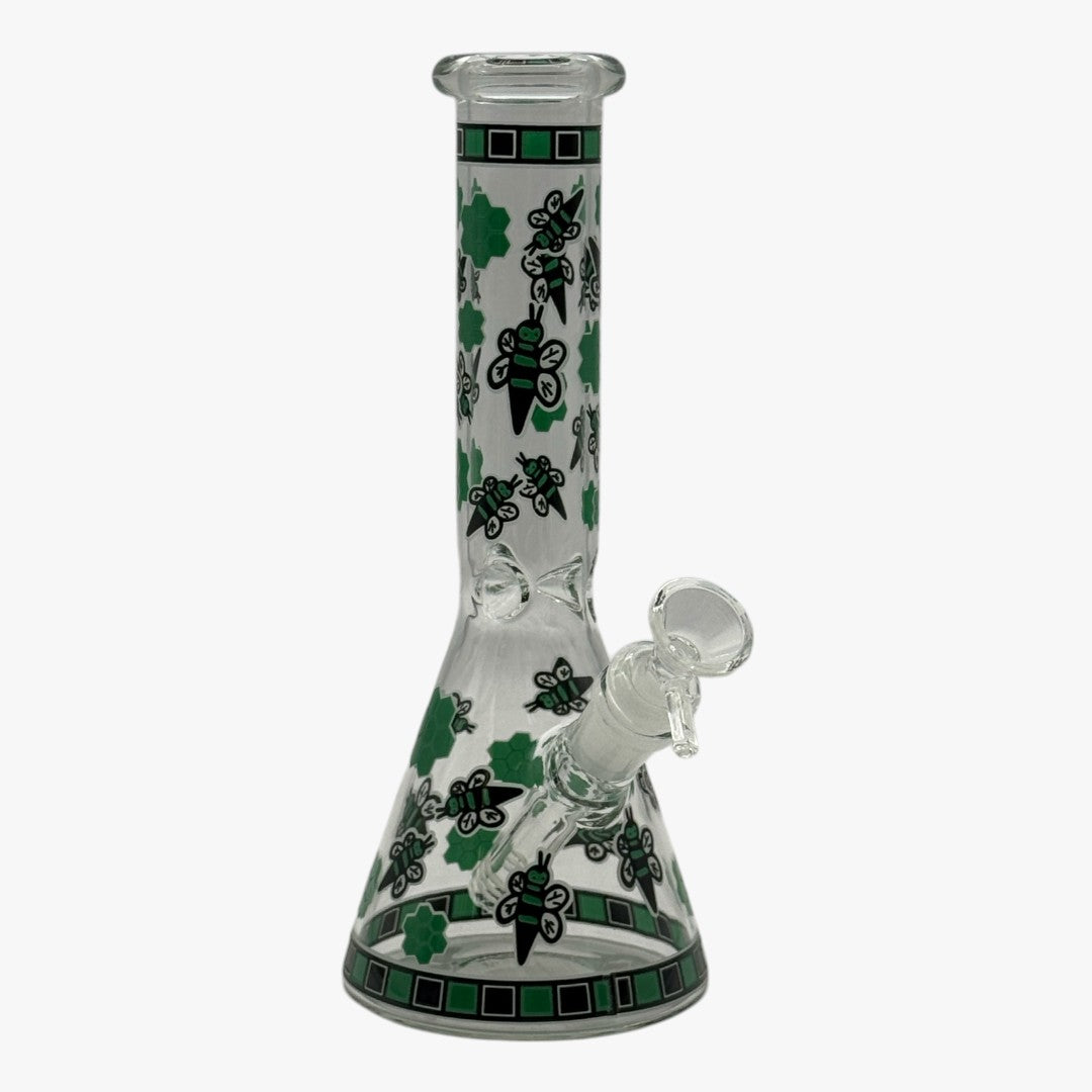 10" GLASS BONG BEE PG1076