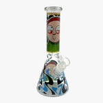 Load image into Gallery viewer, PG1070 / 10&quot; GLASS BONG GLOW IN DARK
