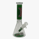 Load image into Gallery viewer, 10&quot; HONEYCOMB DECAL GLASS BONG MST002
