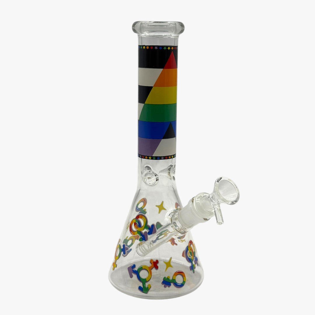 10" GLASS BONG PG1049