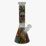 Load image into Gallery viewer, 10&quot; GLASS BONG CLOWN PG1050
