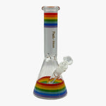 Load image into Gallery viewer, 10&quot; GLASS BONG RAINBOW PG1055
