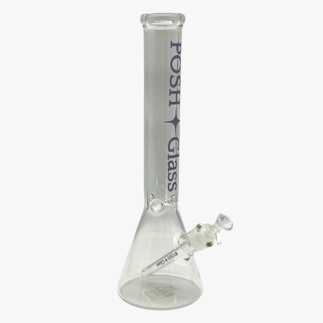 PG1003 / 16" 5MM GLASS BEAKER BONG