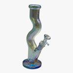Load image into Gallery viewer, 10&quot; ZIG ZAG GLASS BONG - MST025
