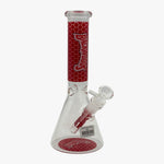 Load image into Gallery viewer, 10&quot; HONEYCOMB DECAL GLASS BONG MST002
