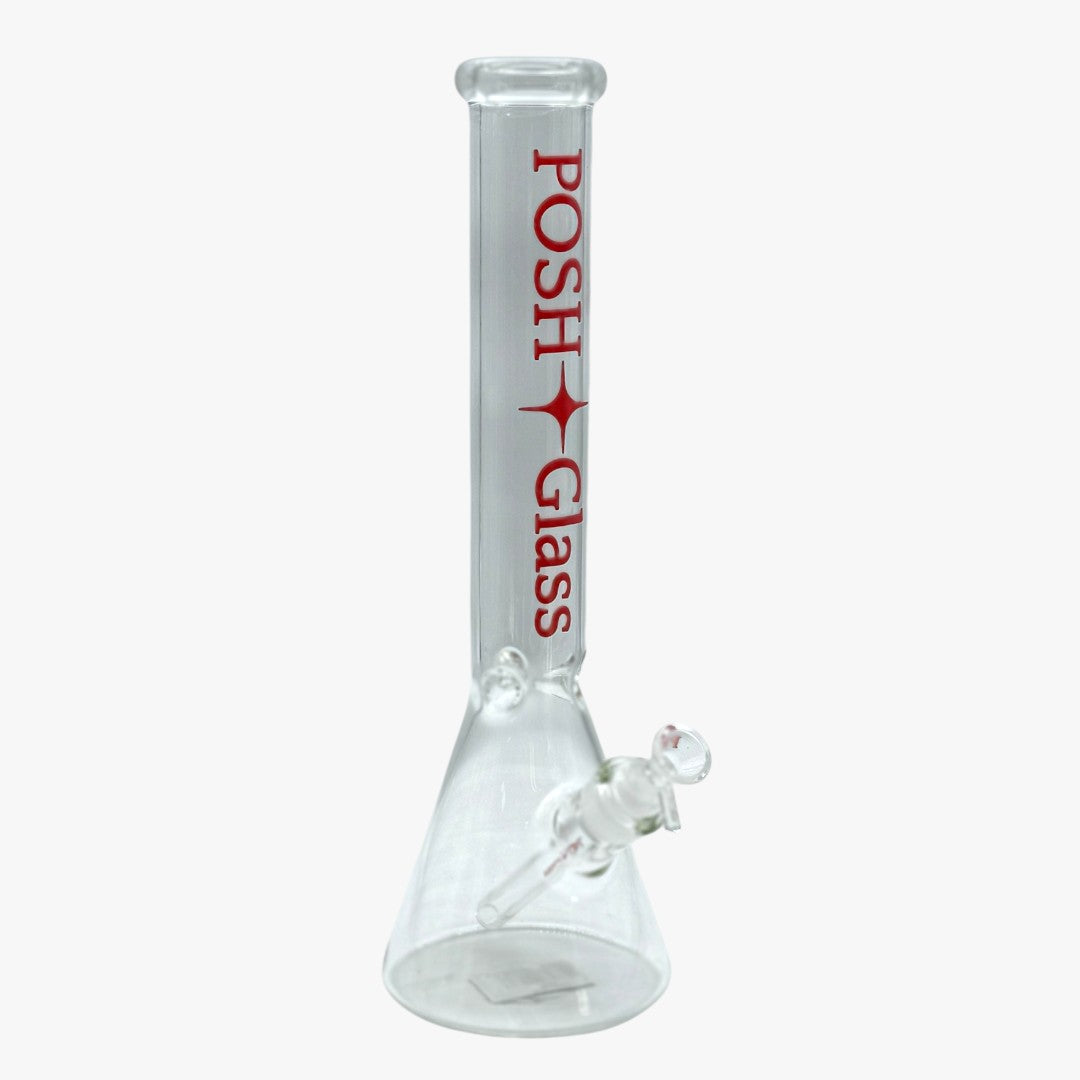 PG1003 / 16" 5MM GLASS BEAKER BONG
