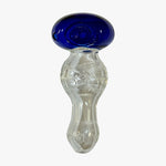 Load image into Gallery viewer, 5&quot; BLUE SPIDER GLASS PIPE
