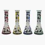 Load image into Gallery viewer, 10&quot; GLASS BONG BEE PG1076
