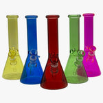 Load image into Gallery viewer, 10&quot; BEAKER DESIGN GLASS BONG - MST049
